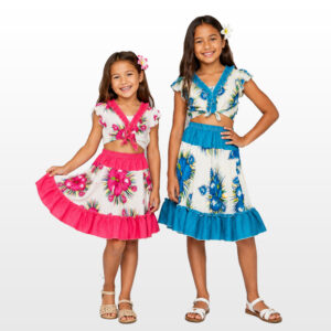 tropical island girls costume